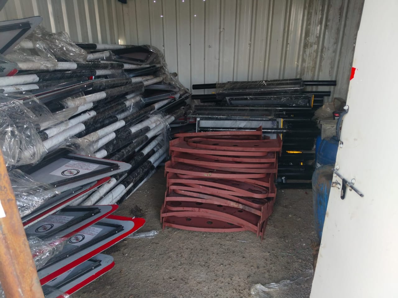 Road Sign Board Stock Inventory