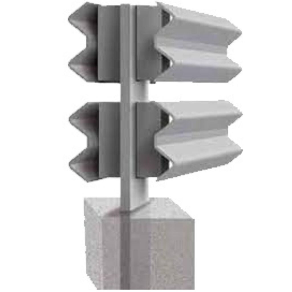 Double Side Double Beam Guard Rail